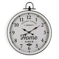 Ceas de perete Sweet Home, Versa, 60 x 73.5 cm, metal