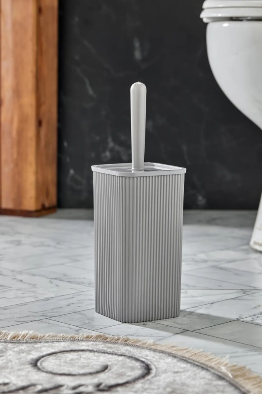 Perie de toaleta, L'essentiel Maison, PZR-050, 17.5x7 cm, Bej - view 2