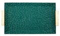 Tava decorativa Grent, Mauro Ferretti, 34x19.5x3 cm, polirasina, verde/auriu