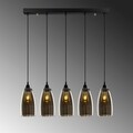 Candelabru, Opviq, Smoked - 044, E27, 60 W, metal/sticla
