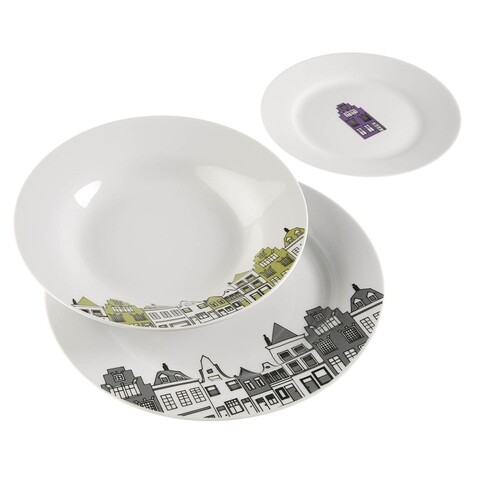 Farfurie intinsa montmartre, versa, o27 cm, portelan