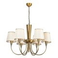 Lustra, Pardo - 3011, Opviq, 75 x 85 cm, 6 x E27, 40W, aramiu antic