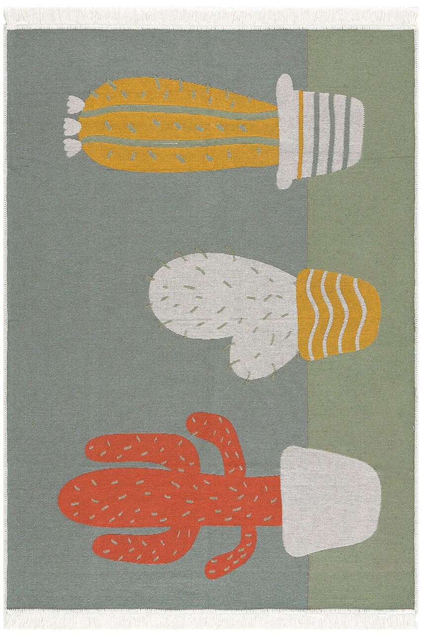 Covor (120 x 180), Kaktus, 120x180 cm, Multicolor - view 7