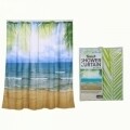 Perdea de dus Let's go to the beach, 180x180 cm, plastic