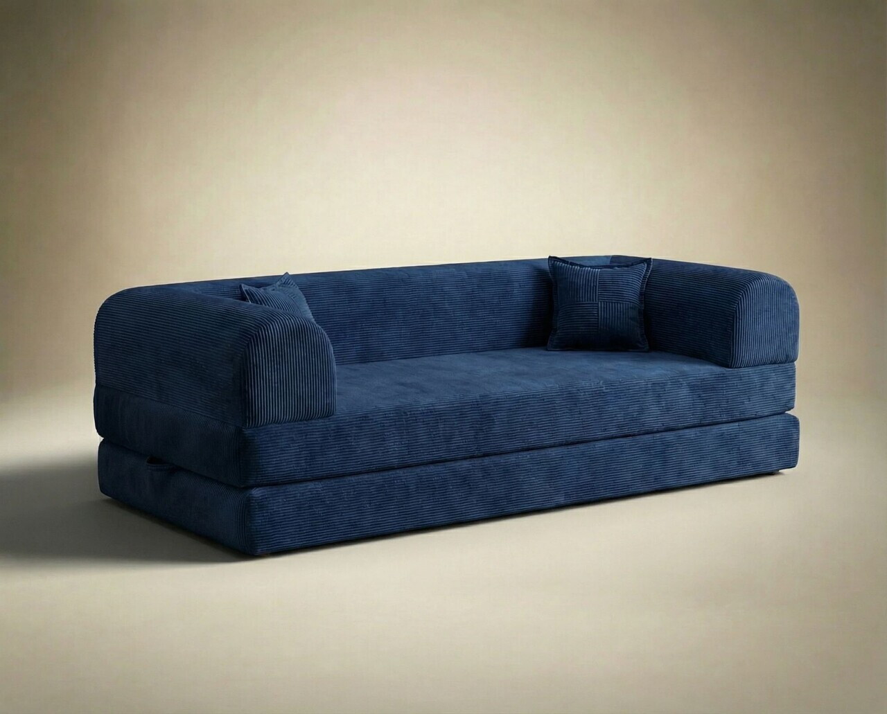 Canapea extensibila 3 locuri, Atelier del Sofa, 118FVL1303, Tesatura plus reiata, Albastru navy - view 7