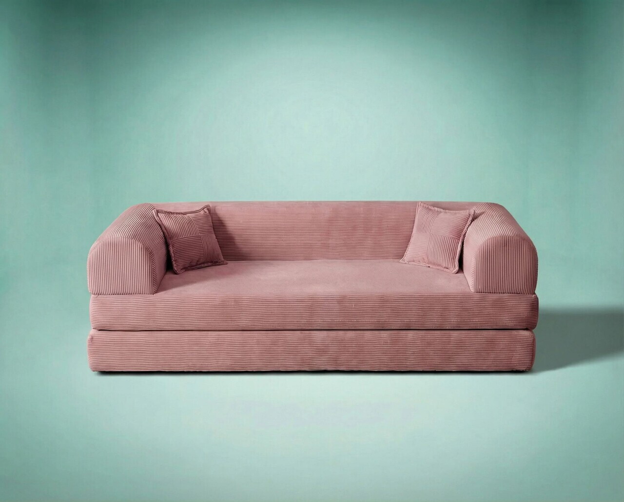 Canapea extensibila 3 locuri, Atelier del Sofa, 118FVL1309, Tesatura plus reiata, Roz - view 6