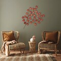 Decoratiune de perete, Acer Palmatum, Metal, Dimensiune: 85 x 115 x 4 cm, Multicolor