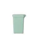 Cos de gunoi cu pedala, Brabantia, StepUp, 16 L, 29.6x22.3x41.1 cm, polipropilena, verde jad