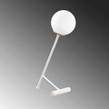 Lampa de masa, Tatum, 584TTM1715, Fier, Alb