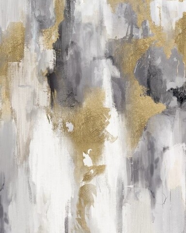 Poza Tablou, Grey/Gold, Mauro Ferretti, 80x100 cm, canvas/lemn de pin