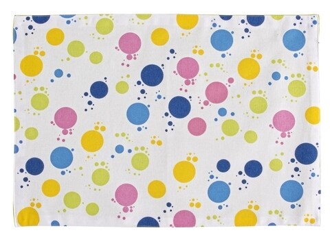 Set 4 suporturi pentru farfurie, Bubble, Bizzotto, bumbac, 33x48 cm