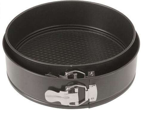 Set 2 tavi pentru prajituri Excellent, Ø24 cm/Ø25 cm, metal, negru Bucatarie
