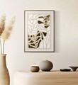 Tablou decorativ Goldy -B, Mauro Ferretti, 50x70 cm, canvas/lemn de pin/plastic, multicolor