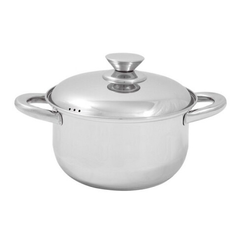 Oala cu capac Muhler, MR-406, inox, 24 cm, 5.5 L