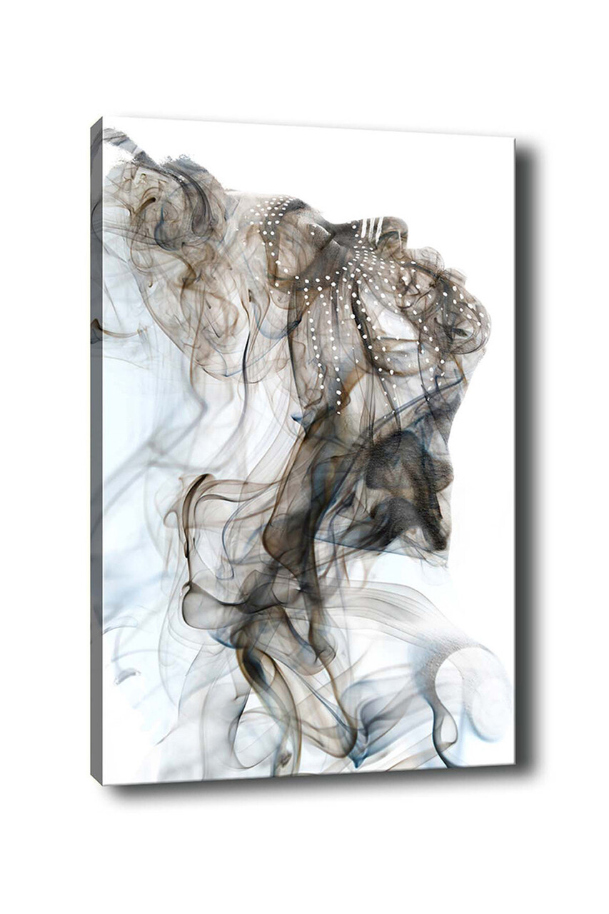 Tablou decorativ, Kanvas Tablo (70 x 100), Cadru: 100% LEMN (grosime: 3 cm), Multicolor - view 2