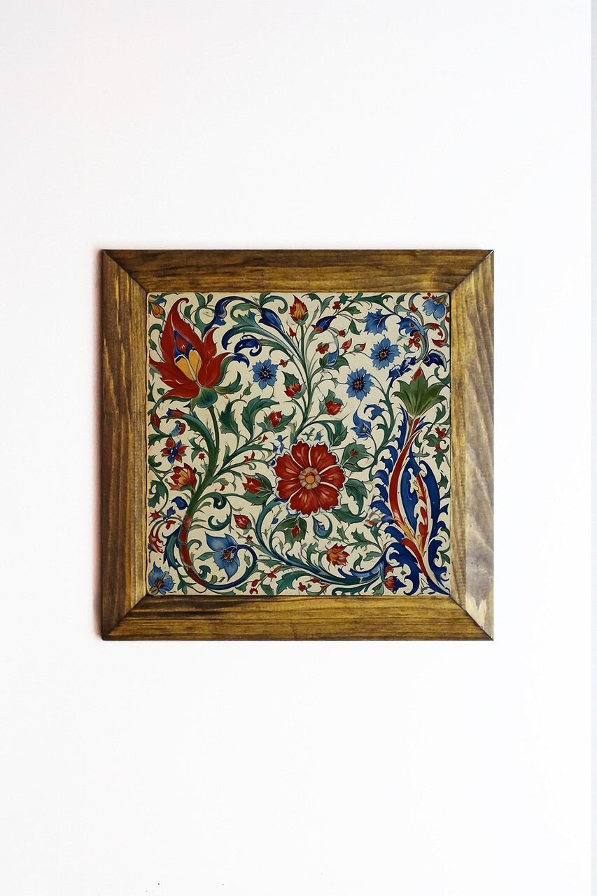 Tablou decorativ, Ersytastablo38, Cadru: 100% LEMN (Grosime: 2,5 cm), Multicolor - view 2