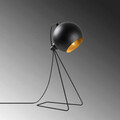Lampa de masa, Fulgor, 942FLG1805, Metal, Negru