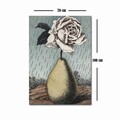 Tablou decorativ, 70100FAMOUSART-060, Canvas, 70 x 100 cm, Multicolor