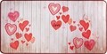 Covor pentru bucatarie, Olivo Tappeti, Miami 3, Love, 40 x 60 cm, poliester, multicolor