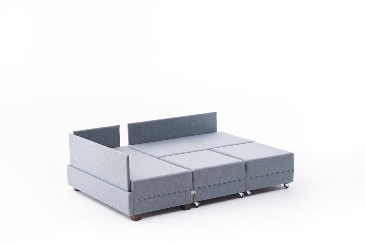 Coltar, Atelier del Sofa, 613LFS1165, Albastru — imaginea 7