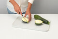Tocator, Brabantia, Tasty+, 43x26.9x2.1 cm, plastic, gri deschis