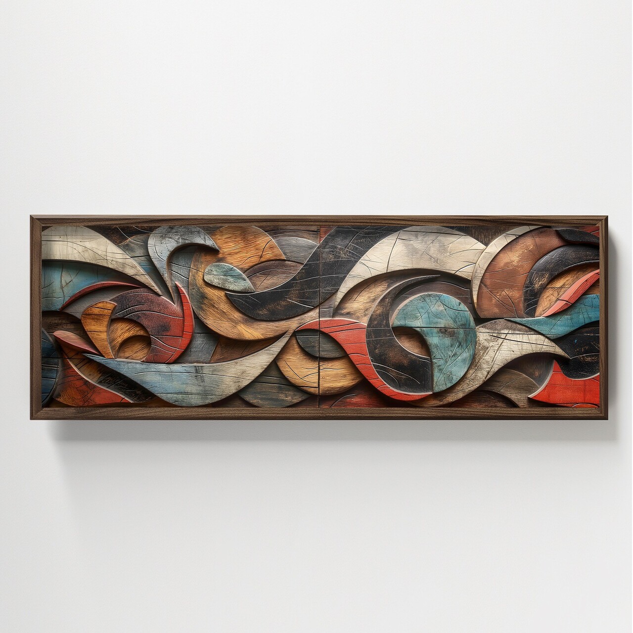 Tablou decorativ HUM009 Cadru: 100% MOLID Multicolor