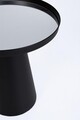 Set 2 masute de cafea Reflex, Bizzotto, 36x40 cm/40.5x47.5 cm, otel/oglinda, negru