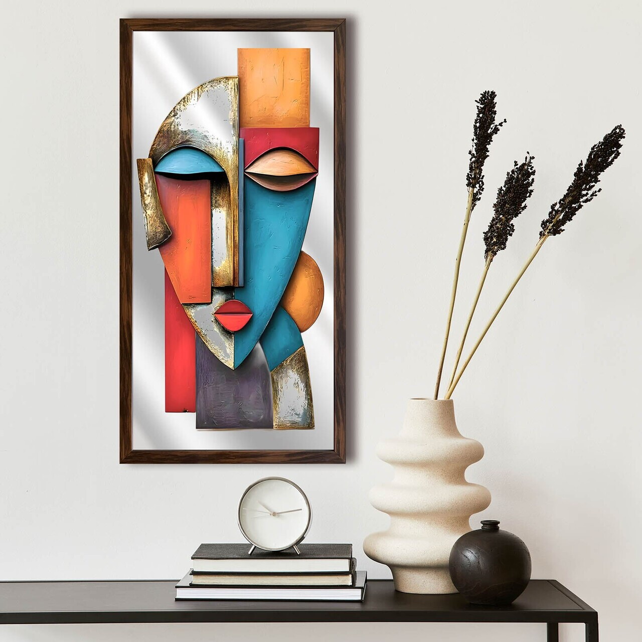 Tablou decorativ, Ahsalct-003, Cadru: 100% PVC (Grosime: 2 cm), Multicolor — imaginea 2