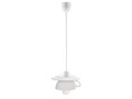 Pendul Afternoon tea, Deco Republic, E27, 1x60W, ceramica, alb