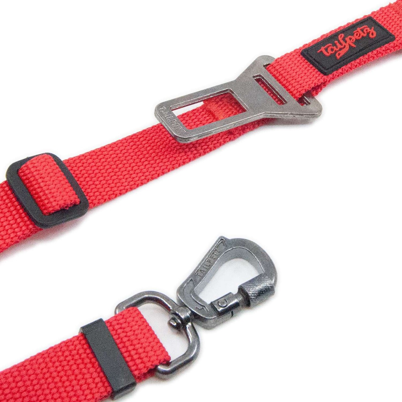 Lesă pentru câini, Paws &amp; Whiskers, Travel, Poliester, Rosu - imagine 2