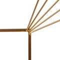 Masuta de cafea Geometric, Creaciones Meng, 45x35x55 cm, lemn de brad/fier