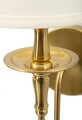 Aplica de perete Bucharest, Mauro Ferretti, 1 x E14, 20W, 15x22x38 cm, fier, auriu/alb
