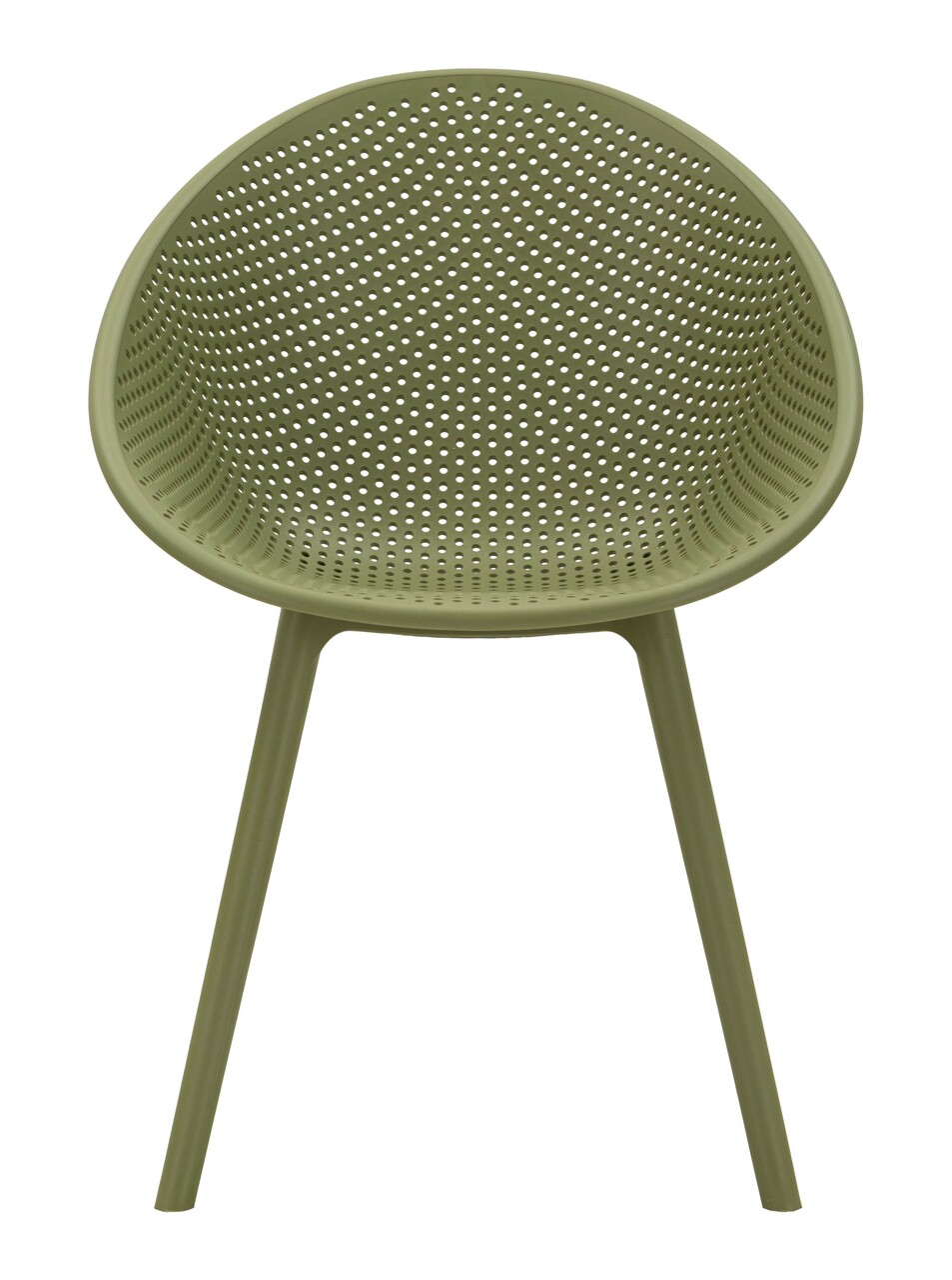 Set 2 scaune, Mauro Ferretti, Ibiza, 59x59x83 cm, utilizare interior / exterior,  plastic, verde - view 9