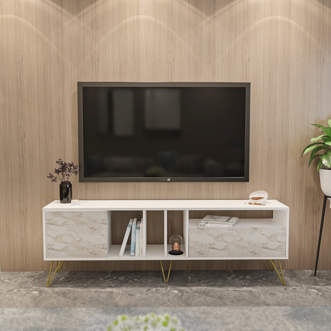 Comoda TV, Zena Home, Mistico (180), PAL, Efes / Aur - 1 | YEO