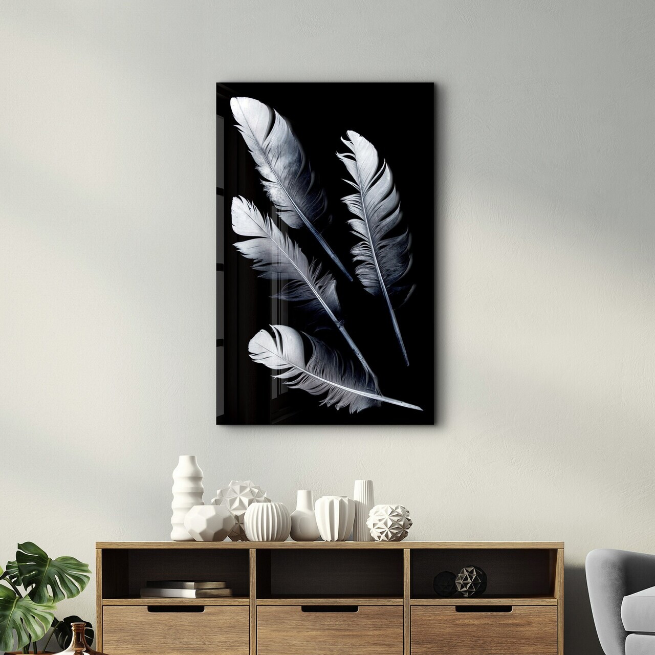 Tablou decorativ, CAM-3045, Dimensiuni: 46 x 72 cm, Multicolor — imaginea 3