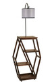 Lampadar, Luin, 534LUN4115, Metal, Gri deschis