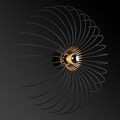 Aplica de perete Lion, Maison In Design, Ø56 cm, 1 x E27, 100W, negru