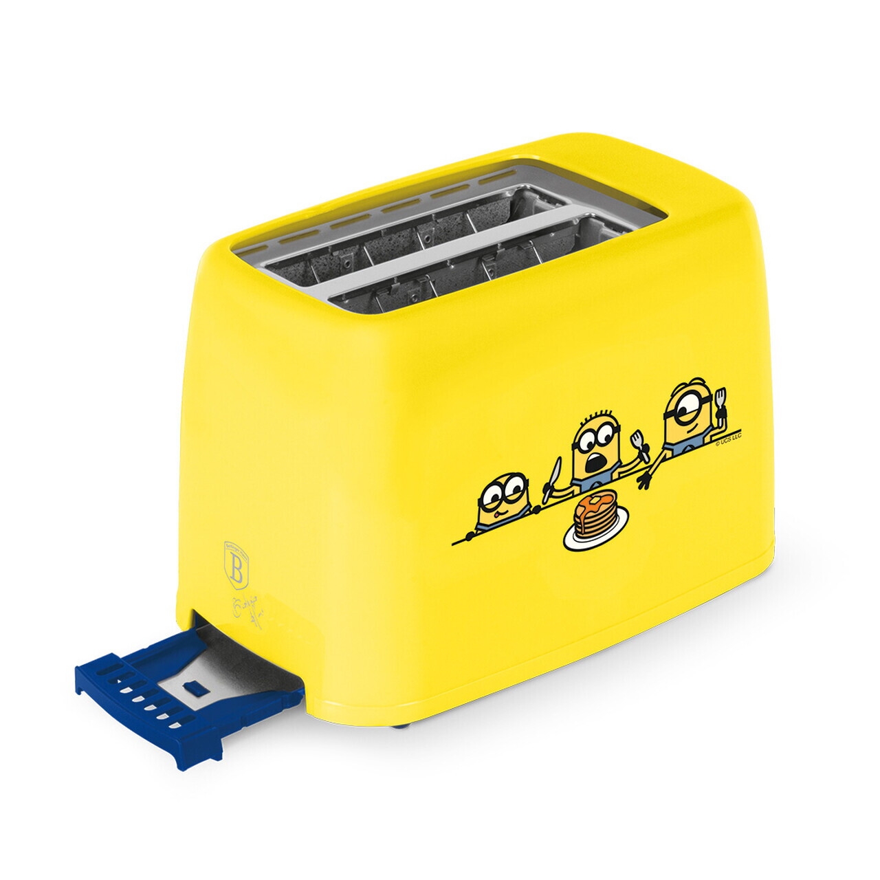 Prajitor de paine Berlinger, Minions Collection, 650W, inox/plastic, galben — imaginea 5