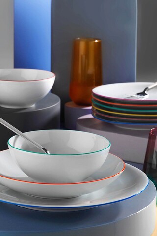Serviciu de masa 24 piese zg24y2700f01, kutahya porselen, portelan, multicolor