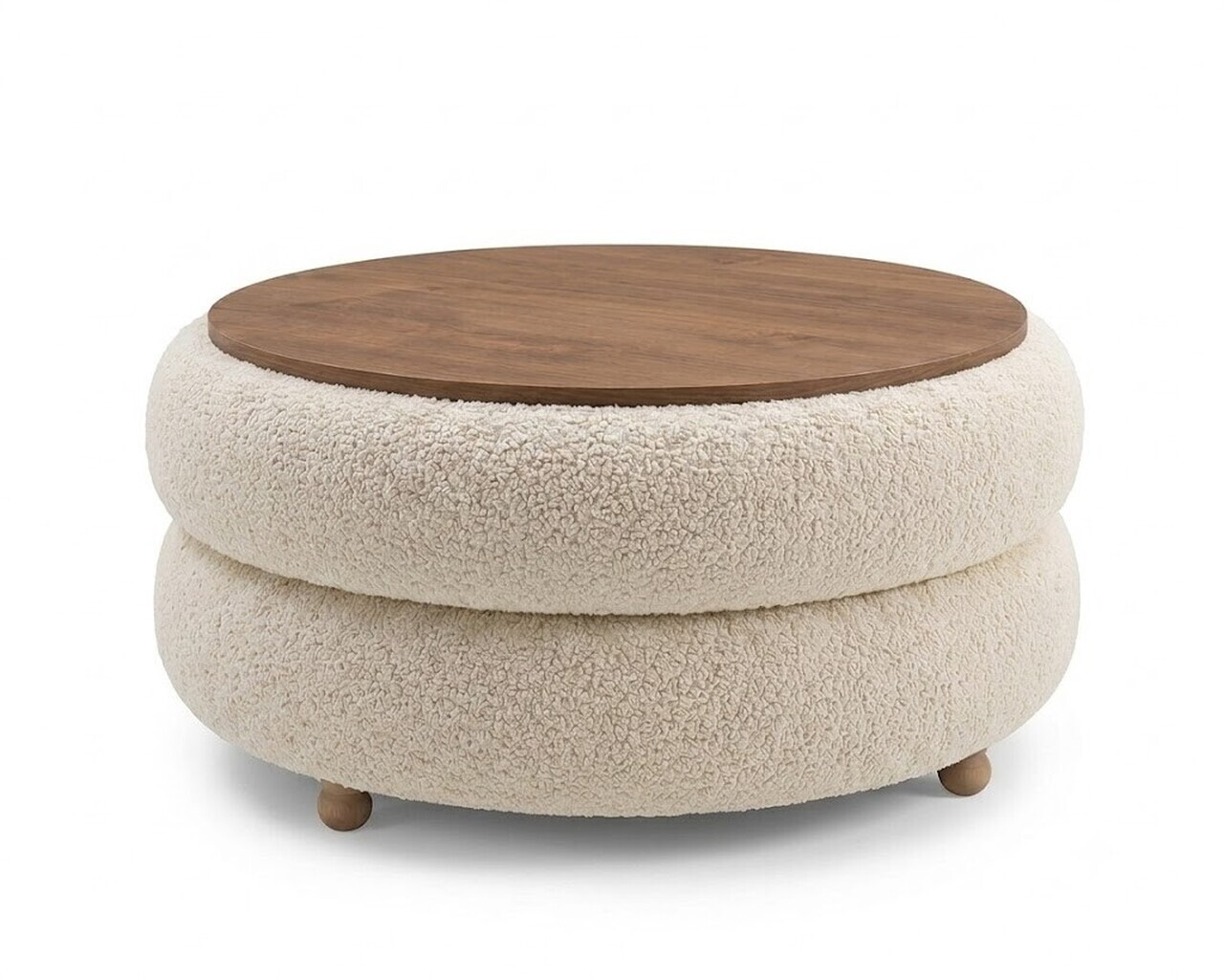 Masuta de cafea, Hanah Home, Venüs, Bej — imaginea 2