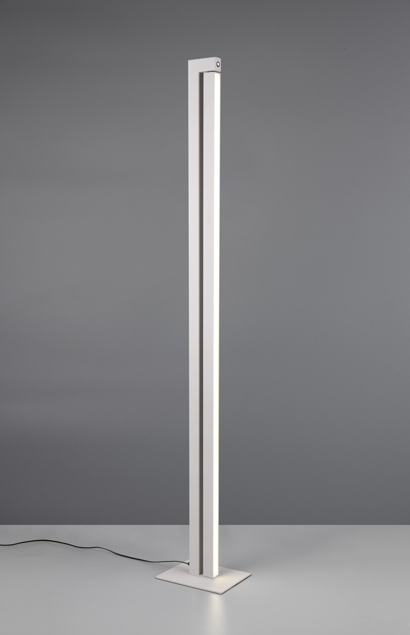 Lampadar Seeker, TRIO, 20x16x130 cm, 21W, 1x SMD, metal, gri - view 5