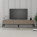 Comoda TV, Hommy Craft, Lyon 42, 180x42x35 cm, PAL, Atlas / Negru