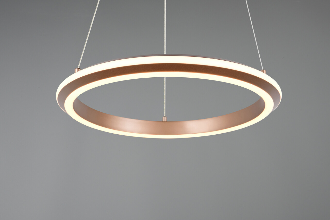 Lustra Amador, TRIO, 45x150 cm, 34W, 1x SMD, metal, aramiu - 2 | YEO