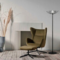 Lampadar, Tatum, 584TTM1521, Metal, Negru