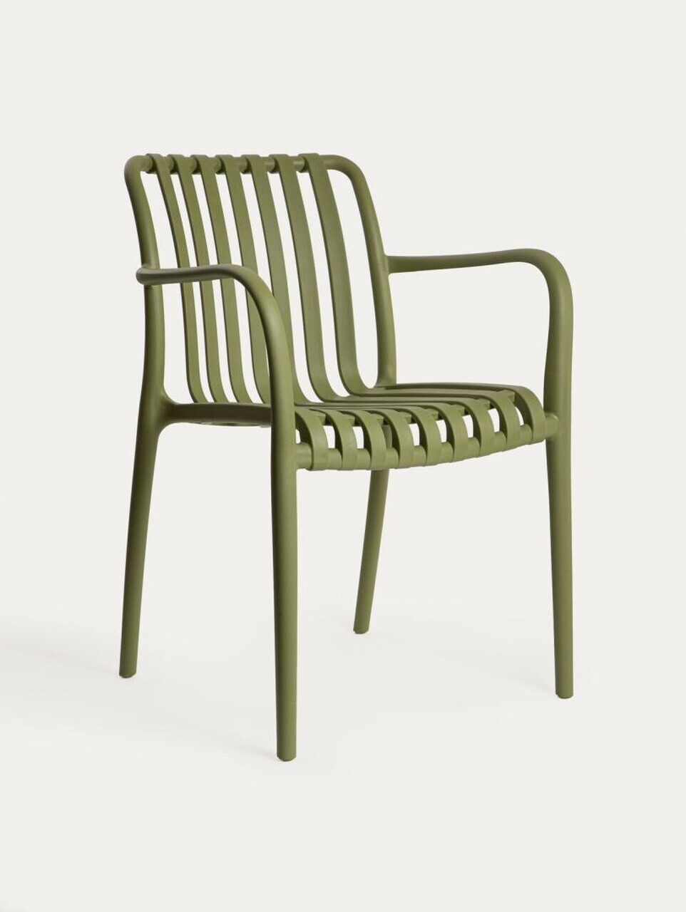 Scaun pentru gradina Valoro, Homla, 54.50x58.50x81 cm, plastic, verde - view 3