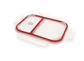 Caserola compartimentata cu capac, Iris Barcelona, sticla borosilicata, 950  ml