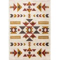 Covor, GR631, 80x150 cm, Poliester, Crem / Galben