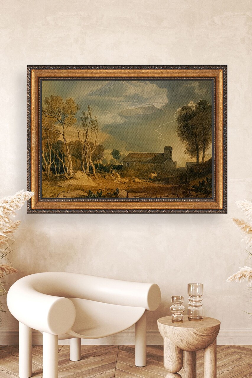 Tablou decorativ ATCRCVCNVSMDL35 50 x 70 cm Multicolor