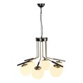 Lustra, Opviq, 892OPV1445, Fier, Negru/Maro antic