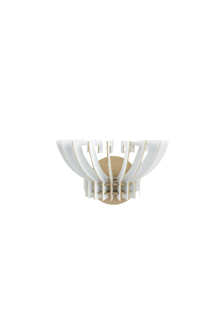 Aplica de perete, FullHouse, 390FLH2120, MDF  , Alb
